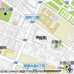 〒085-0054 北海道釧路市暁町の地図