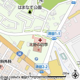 ヤマザキＹショップ札幌整形循環器病院店周辺の地図