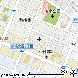 北海道釧路市治水町1周辺の地図