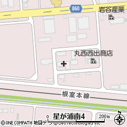 株式会社ホッカン　釧路営業所周辺の地図