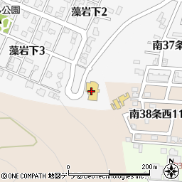 札幌藻岩シャローム教会周辺の地図
