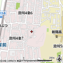 レストパレス澄川周辺の地図