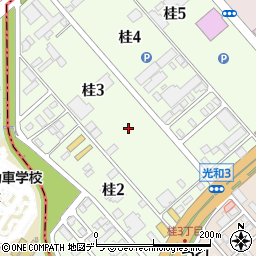北海道釧路郡釧路町桂周辺の地図
