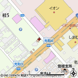 釧路町役場　桂地区会館周辺の地図