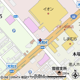 釧路信用組合桂木支店周辺の地図