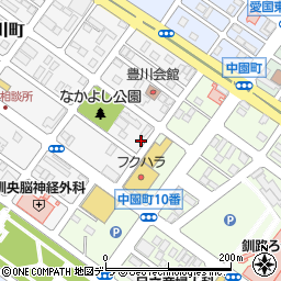 北海道釧路市豊川町15-21周辺の地図