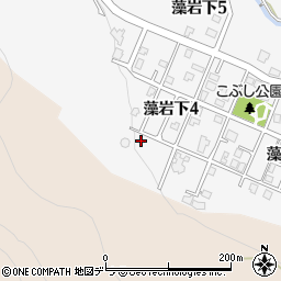 北海道札幌市南区藻岩下4丁目周辺の地図