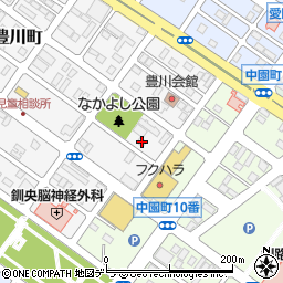 北海道釧路市豊川町15-3周辺の地図