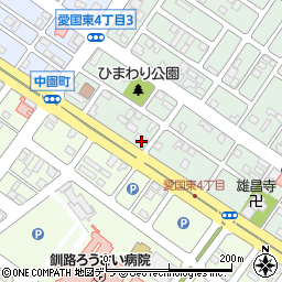 ロゴスファクトリー釧路支店周辺の地図