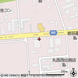 釧路西港線周辺の地図