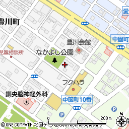 北海道釧路市豊川町15-17周辺の地図