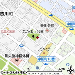 北海道釧路市豊川町15周辺の地図