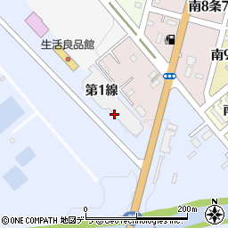 北海道清水町（上川郡）清水（第１線）周辺の地図