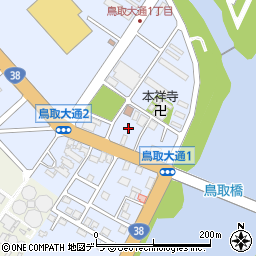 北海道釧路市鳥取大通1丁目3周辺の地図