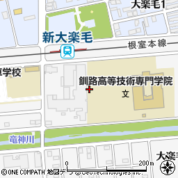 村井運輸株式会社　釧路営業所周辺の地図