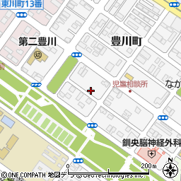北海道釧路市豊川町6-3周辺の地図