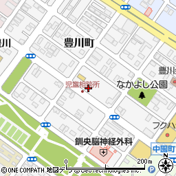 北海道釧路市豊川町13-6周辺の地図