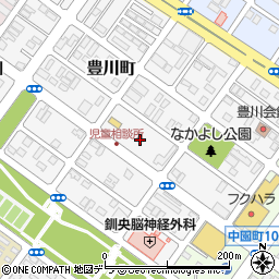 北海道釧路市豊川町13周辺の地図