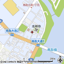 真言寺周辺の地図