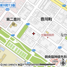北海道釧路市豊川町6周辺の地図