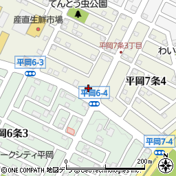 社会福祉法人ノテ福祉会　小規模多機能型居宅介護ごきげん平岡北周辺の地図