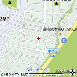 北海道札幌市豊平区福住３条周辺の地図