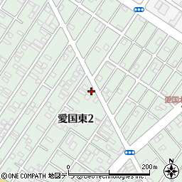 北海道釧路市愛国東2丁目21-11周辺の地図