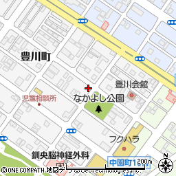 北海道釧路市豊川町12-20周辺の地図