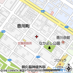 北海道釧路市豊川町12周辺の地図