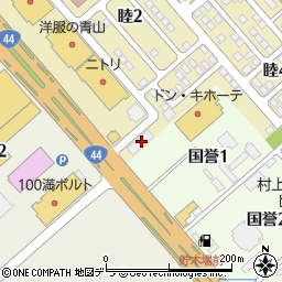 プロノ　釧路東店周辺の地図
