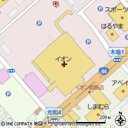セリアイオン釧路店周辺の地図