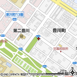 北海道釧路市豊川町周辺の地図