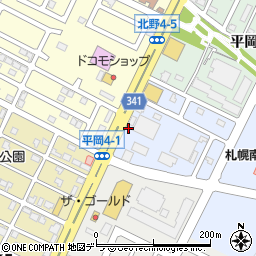 HR札幌南ST駐車場【日祝のみ】周辺の地図