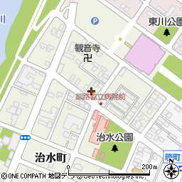 北海道釧路市治水町5-1周辺の地図