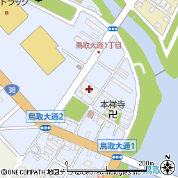 ツルハドラッグ釧路鳥取大通東店周辺の地図