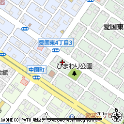 上木学園周辺の地図