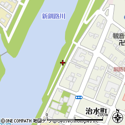 北海道釧路市治水町10周辺の地図