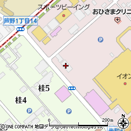 ゴルフパートナー釧路店周辺の地図