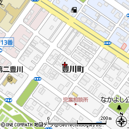 北海道釧路市豊川町11周辺の地図