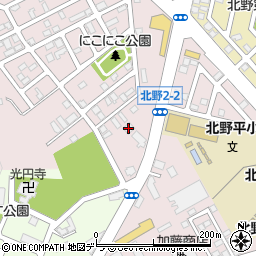 ダスキン清田支店周辺の地図