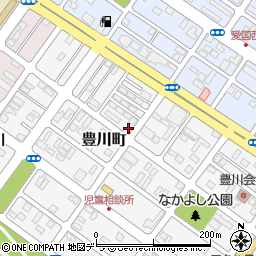 北海道釧路市豊川町20-20周辺の地図