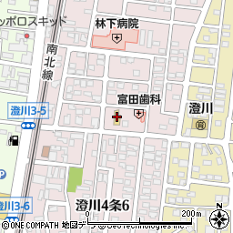 セイコーマート澄川４条店周辺の地図