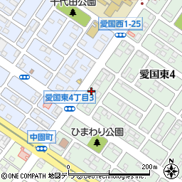 六華園周辺の地図