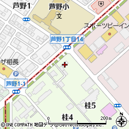 セブンイレブン釧路桂５丁目店周辺の地図