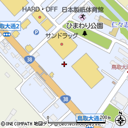 北海道釧路市鳥取大通2丁目周辺の地図