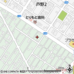 北海道釧路市愛国東2丁目53-5周辺の地図
