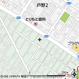 北海道釧路市愛国東2丁目53周辺の地図