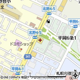 オフハウス平岡店周辺の地図