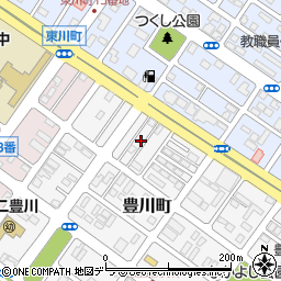 北海道釧路市豊川町21周辺の地図