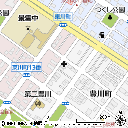 北海道釧路市豊川町9-11周辺の地図